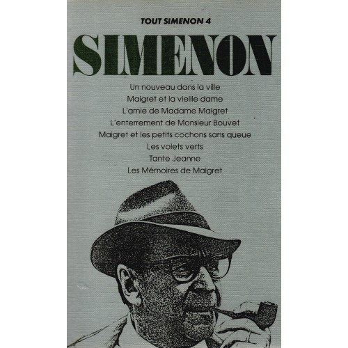 Tout Simenon tome 4  Georges  Simenon